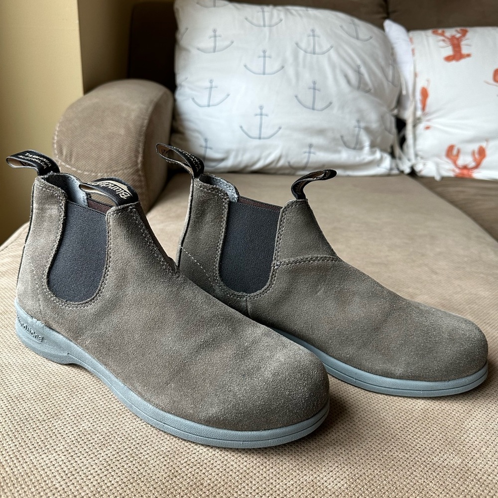 Blundstone Gray Ankle Boots